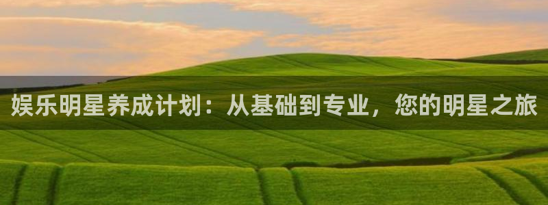 壹号注册入口app下载：娱乐明星养成计划：从基础到专业，您的明星之旅